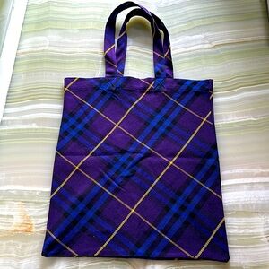 Oversized fashion Burberry cotton tote